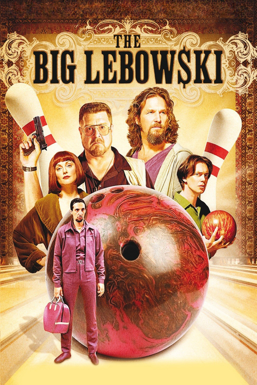 1998 The Big Lebowski movie poster