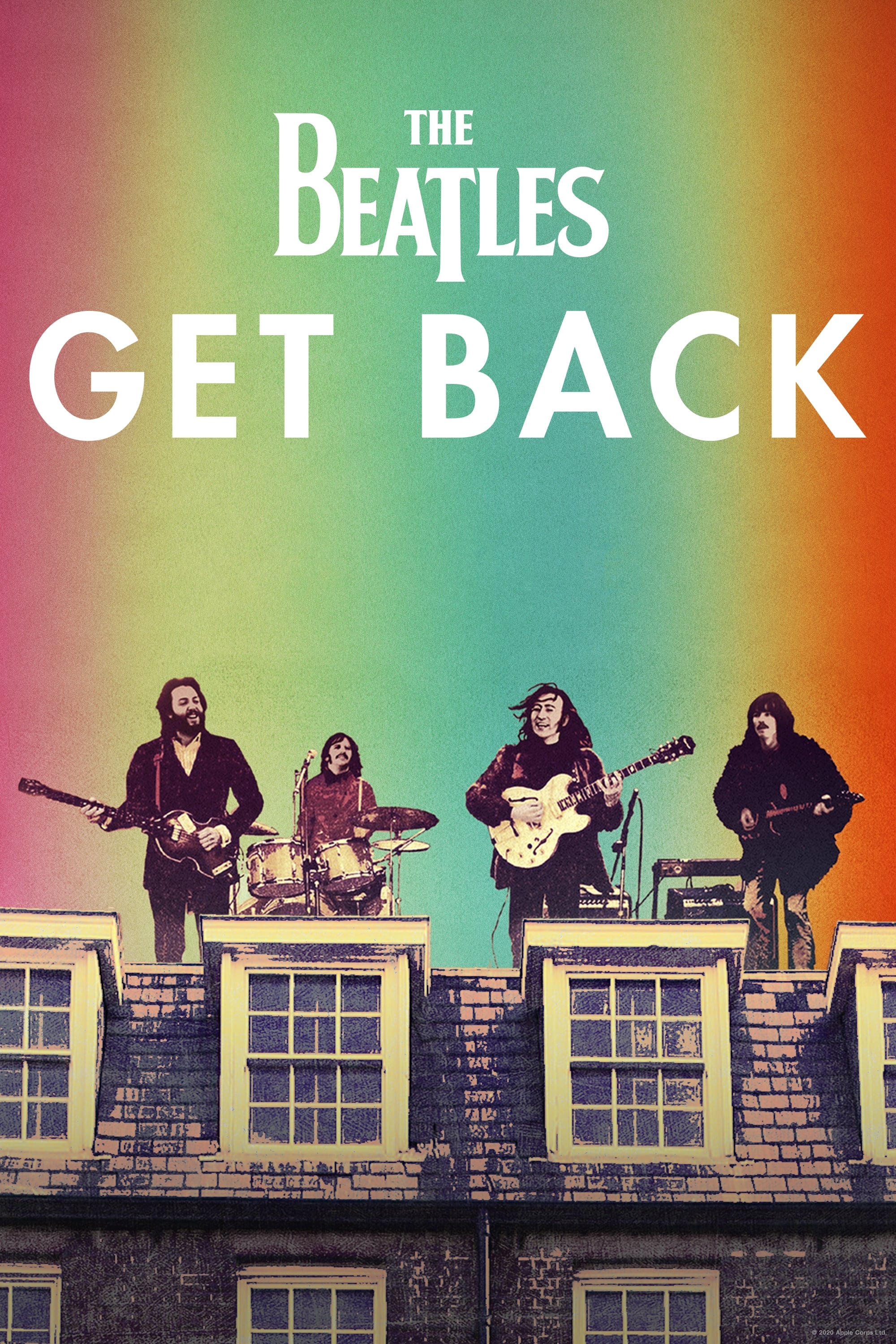 2021 The Beatles: Get Back movie poster