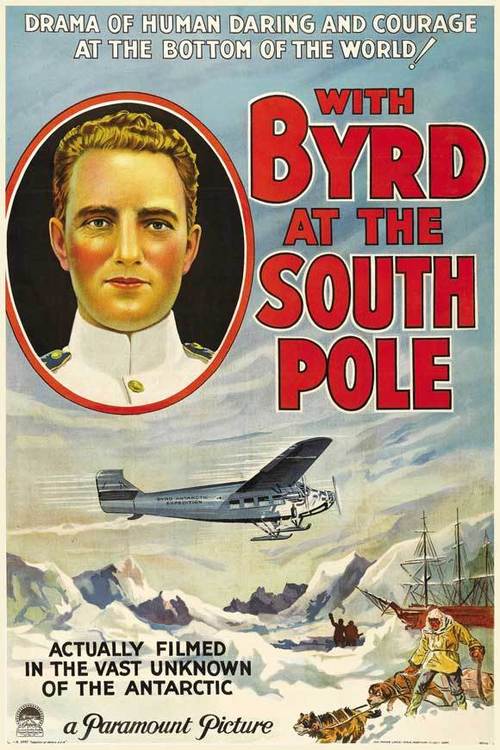 With Byrd at the South Pole Poster