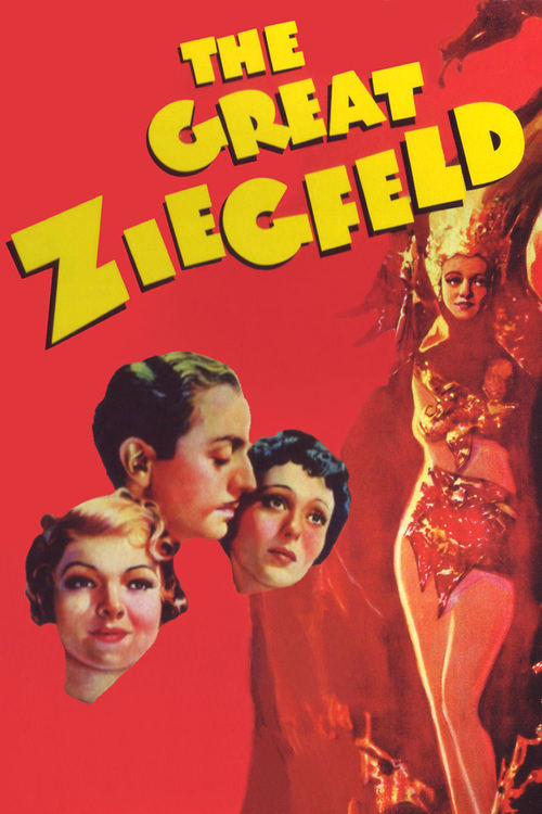 1936 The Great Ziegfeld movie poster