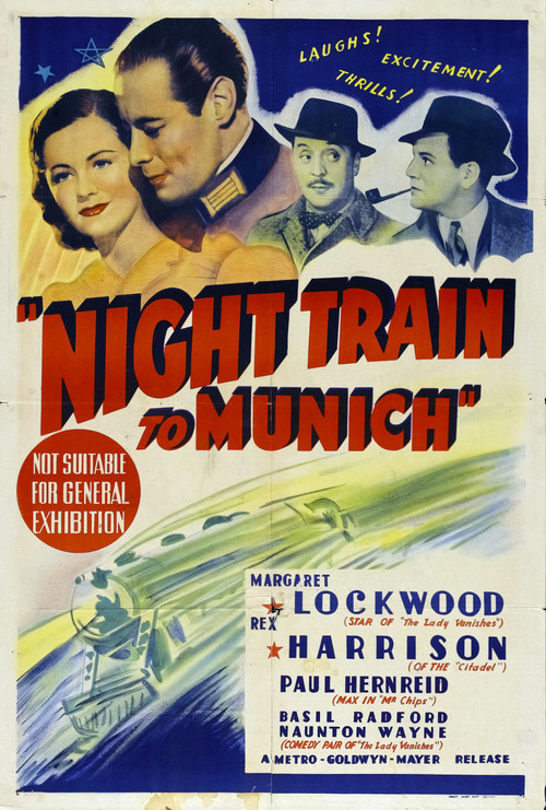 1940 Night Train to Munich movie poster