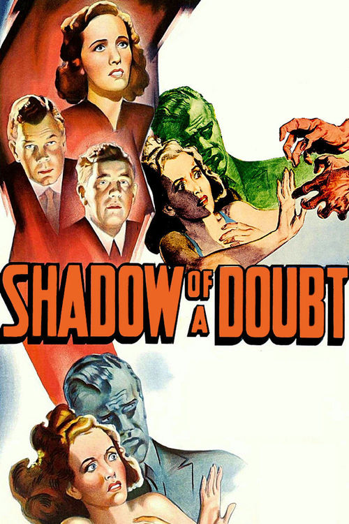 1943 Shadow of a Doubt movie poster