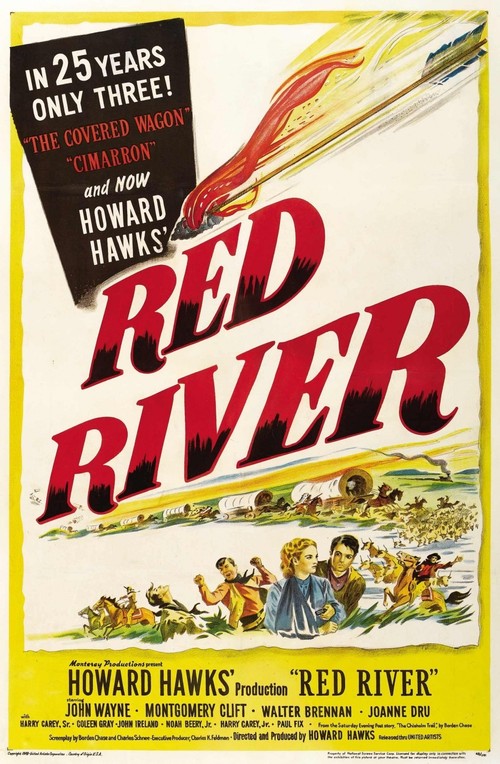 1948 Red River movie poster