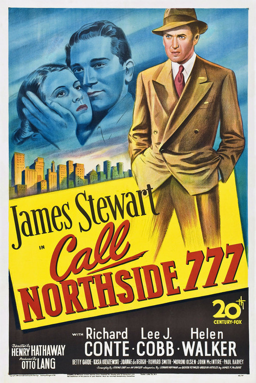 1948 Call Northside 777 movie poster