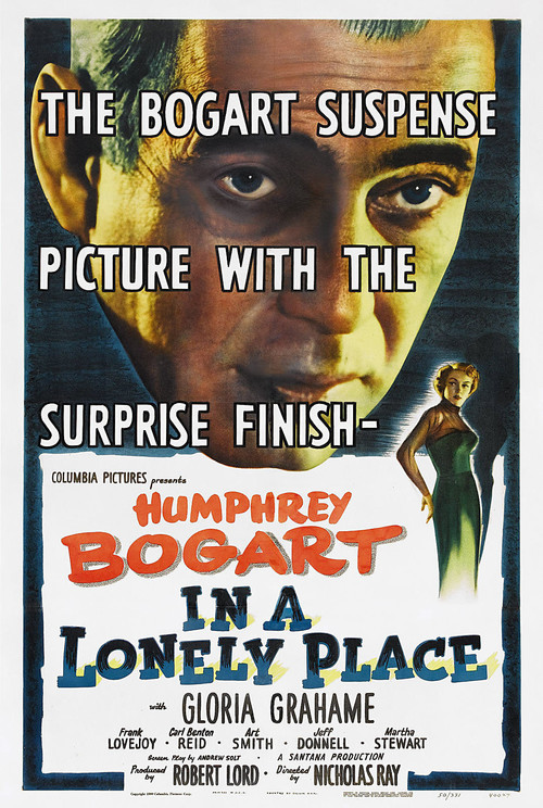 1950 In a Lonely Place movie poster