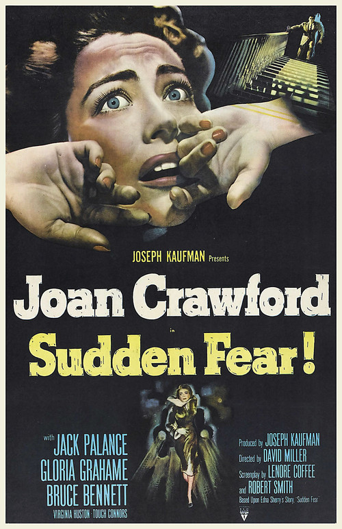 1952 Sudden Fear movie poster