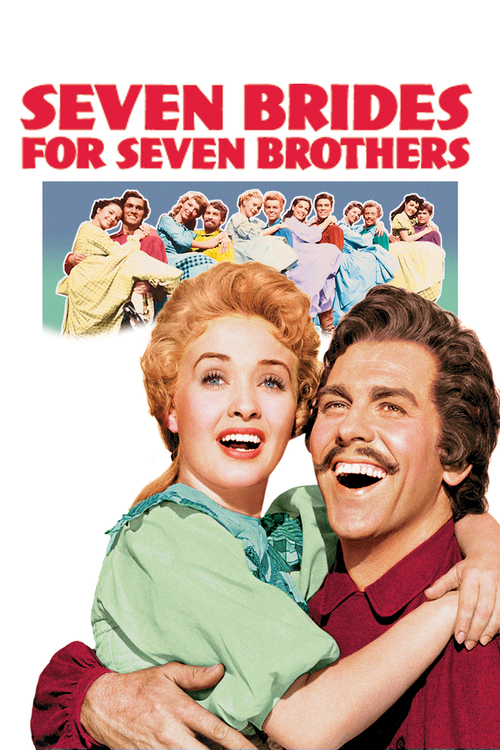 1954 Seven Brides for Seven Brothers movie poster