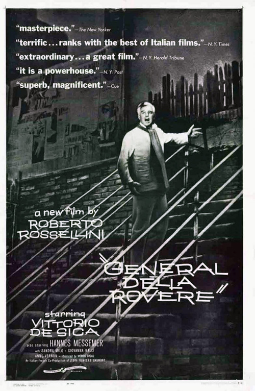 1959 Il Generale della Rovere movie poster