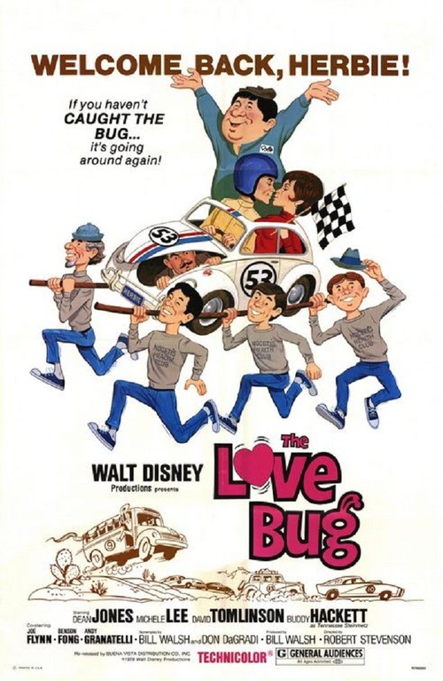 1968 The Love Bug movie poster