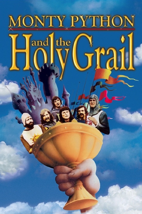 1975 Monty Python and the Holy Grail movie poster