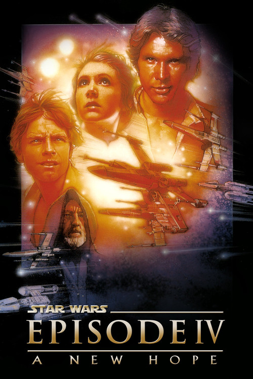 1977 Star Wars: Episode IV - A New Hope movie poster