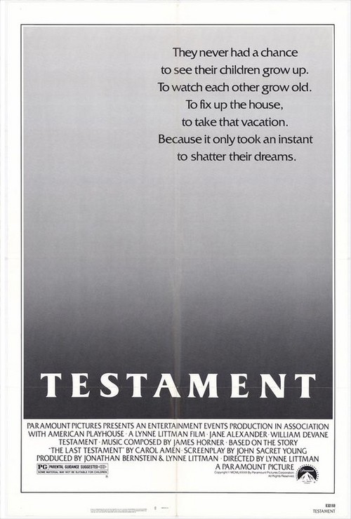 1983 Testament movie poster