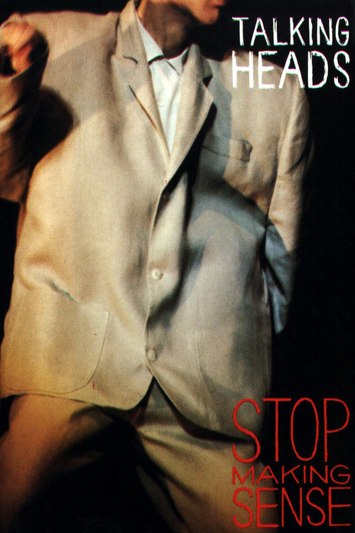 1984 Stop Making Sense movie poster