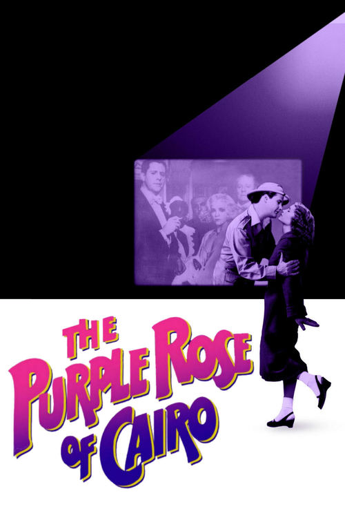 1985 The Purple Rose of Cairo movie poster