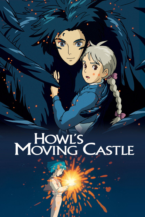 2004 Howl's Moving Castle movie poster