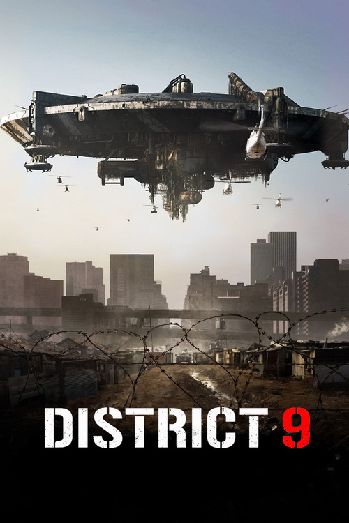 2009 District 9 movie poster
