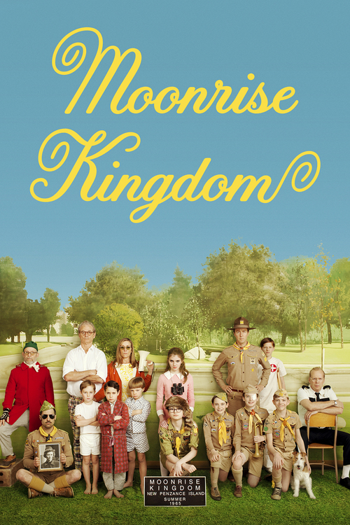 2012 Moonrise Kingdom movie poster