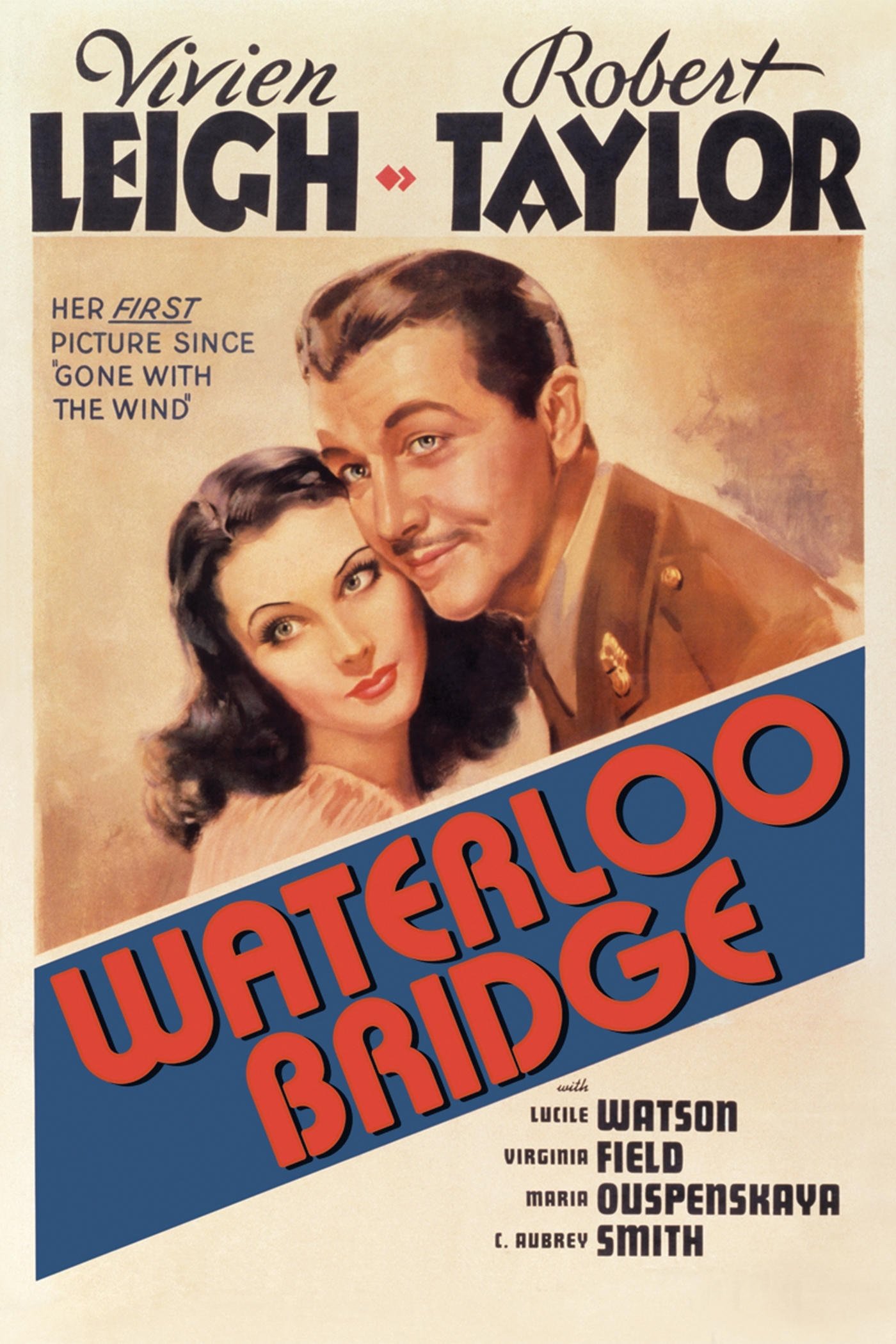 1940 Waterloo Bridge movie poster