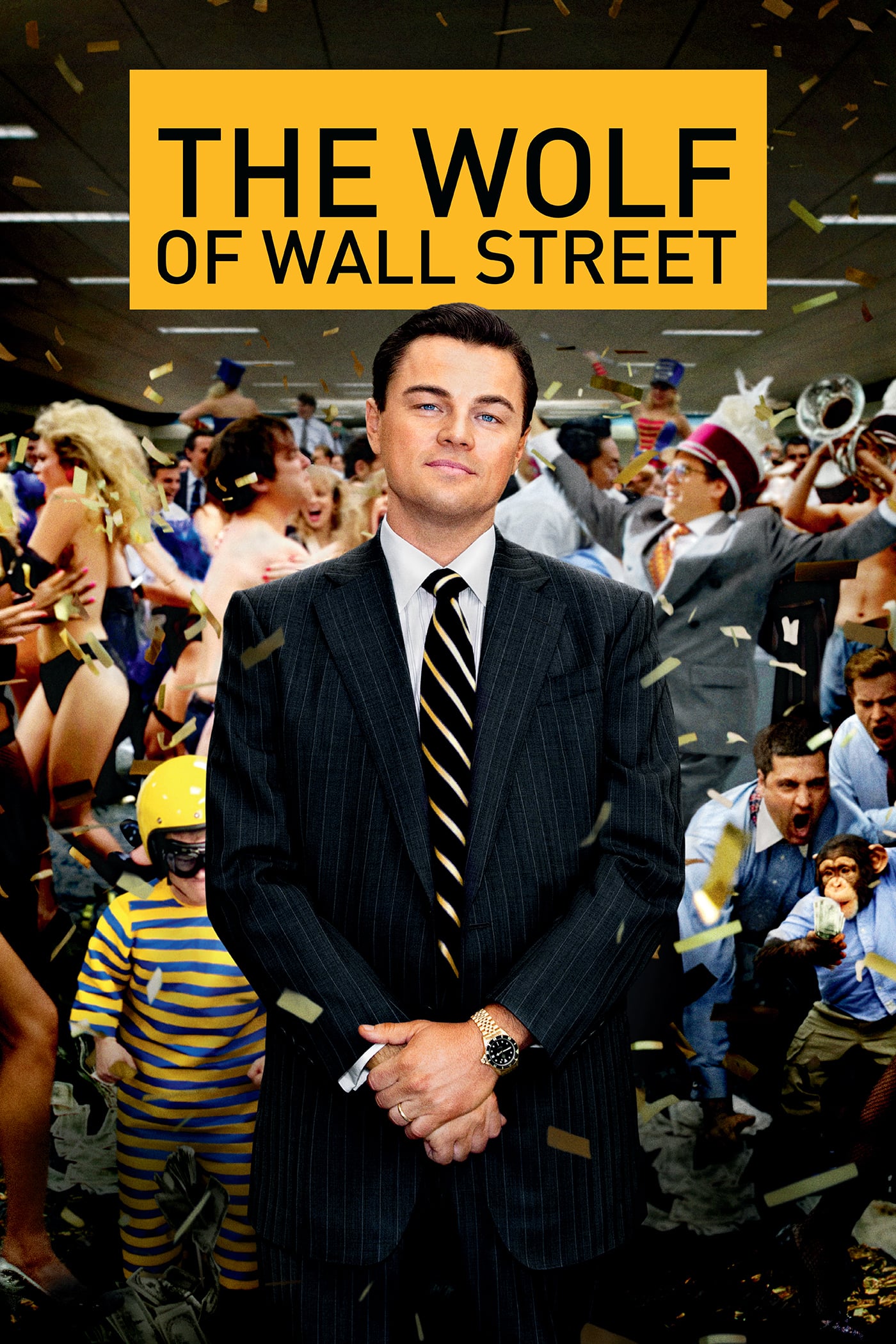 2013 The Wolf of Wall Street movie poster