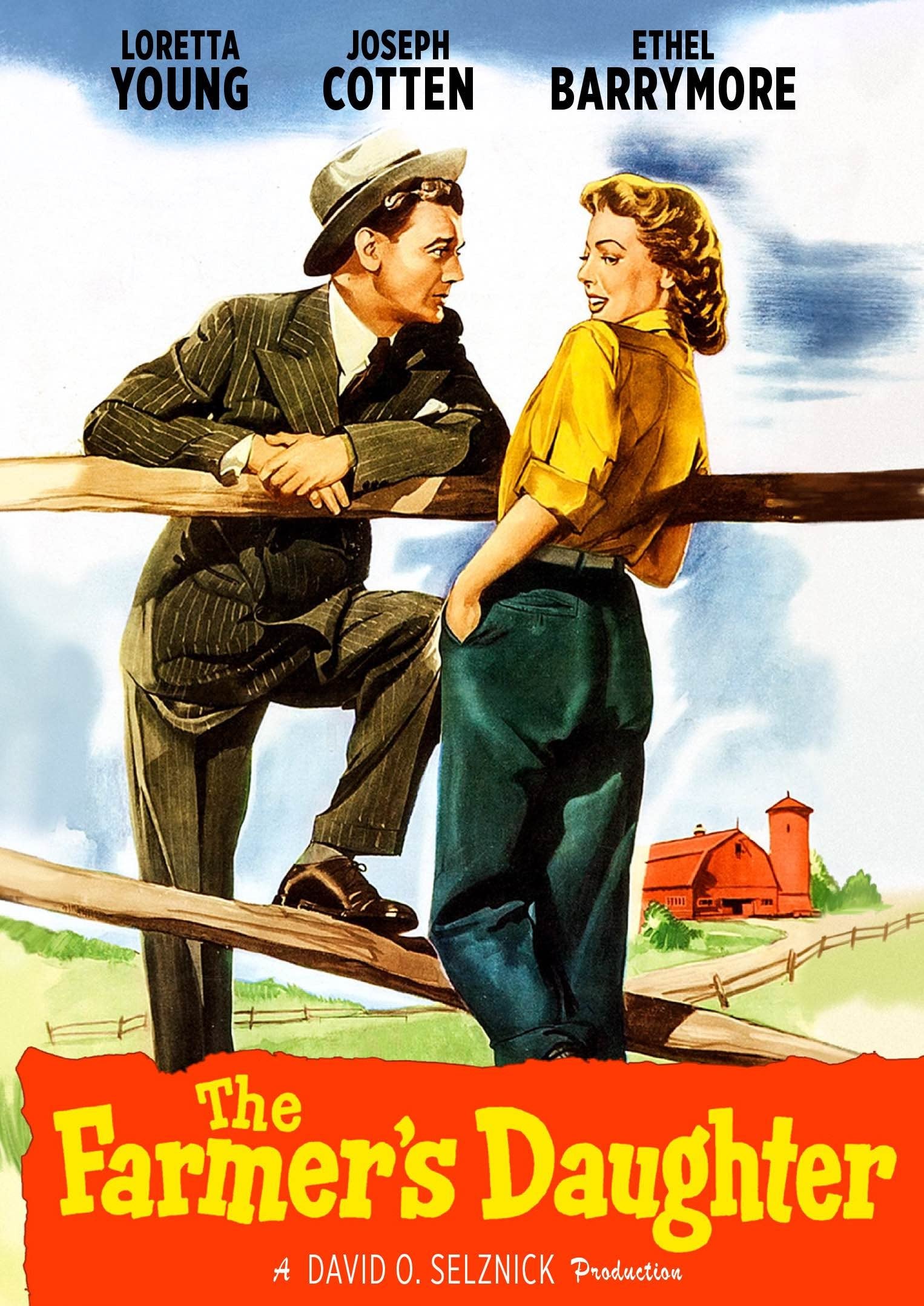 1947 The Farmer's Daughter movie poster