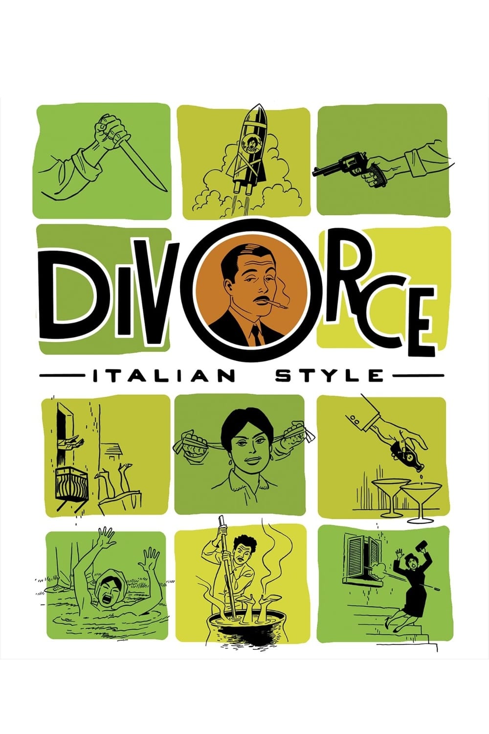 1962 Divorce Italian Style movie poster