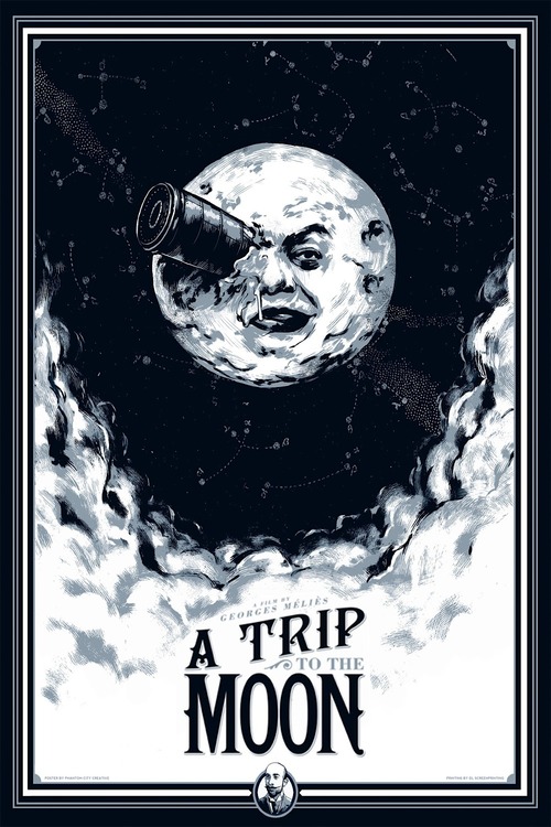 A Trip to the Moon Poster