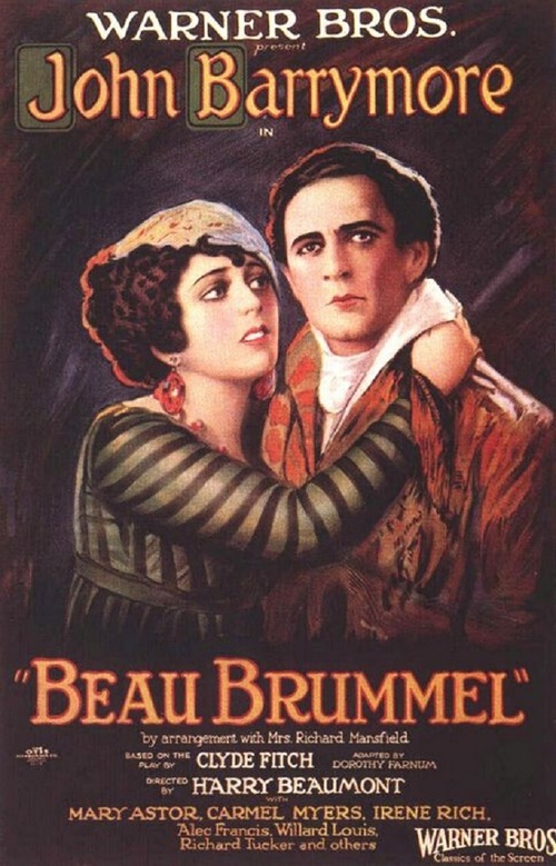 1924 Beau Brummel movie poster