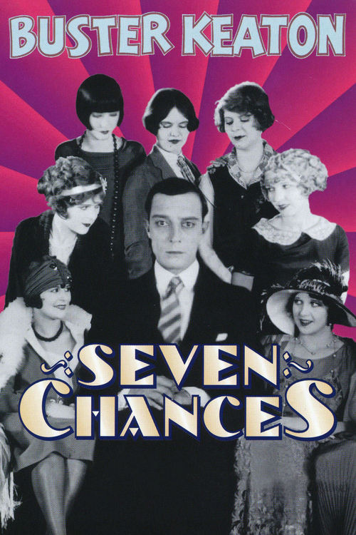 1925 Seven Chances movie poster