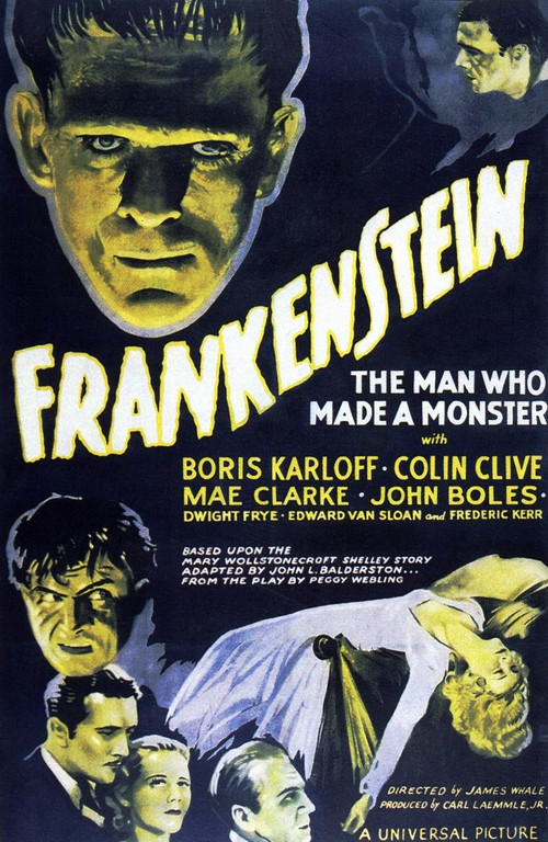 1931 Frankenstein movie poster