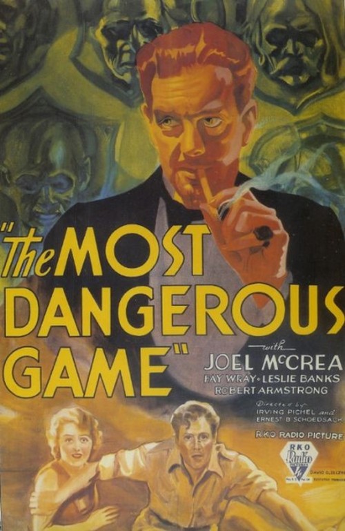 1932 The Most Dangerous Game movie poster
