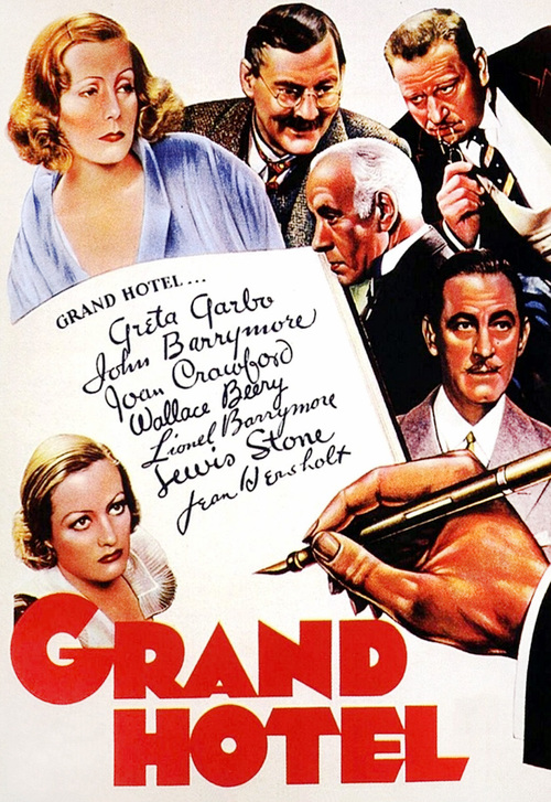 1932 Grand Hotel movie poster