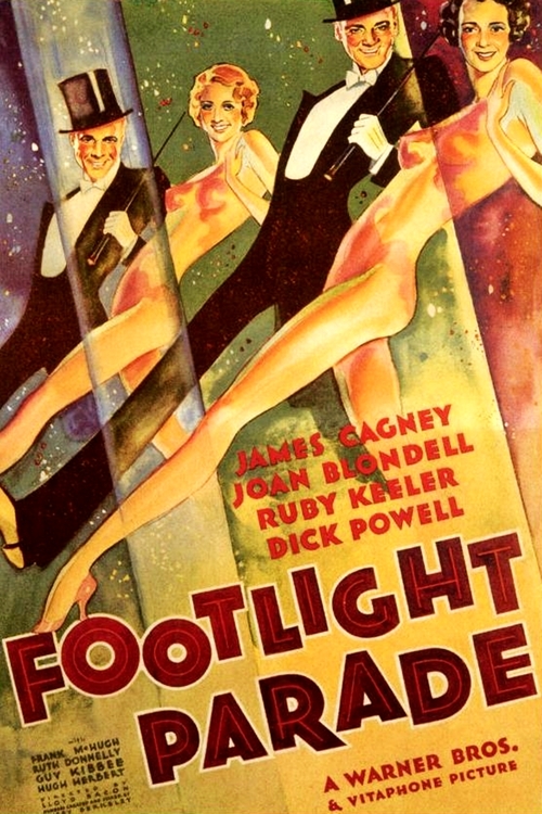 1933 Footlight Parade movie poster