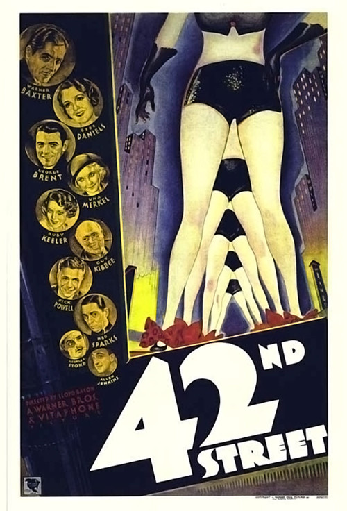 1933 42nd Street movie poster