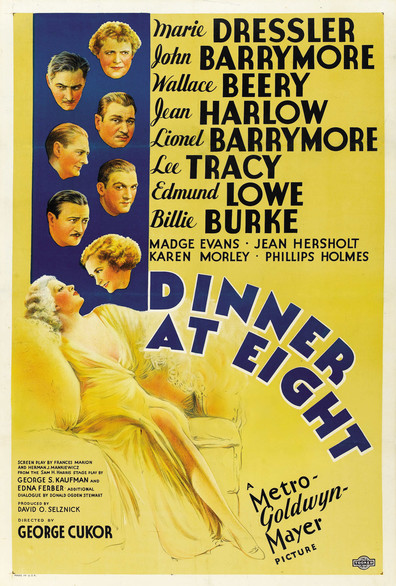 Dinner at Eight Poster
