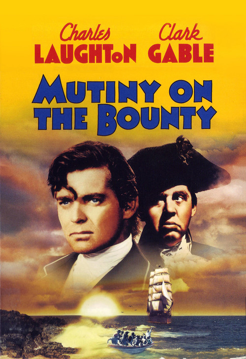 1935 Mutiny on the Bounty movie poster
