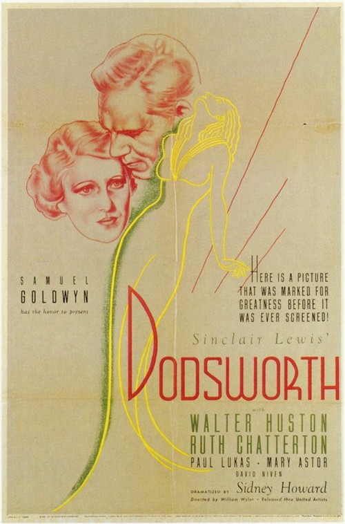 1936 Dodsworth movie poster