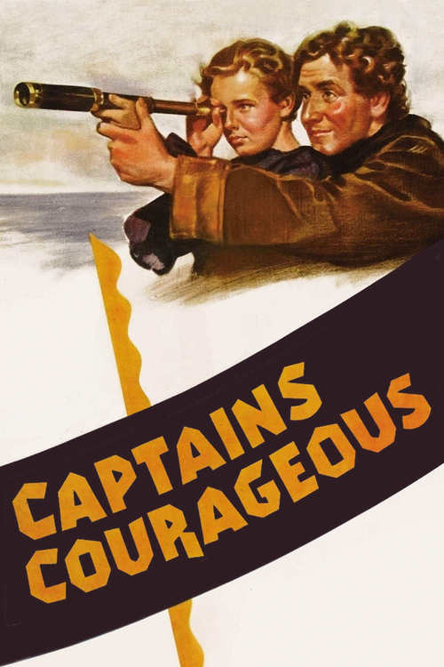 1937 Captains Courageous movie poster