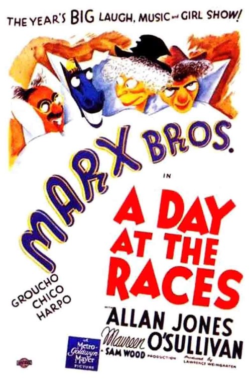 A Day at the Races Poster