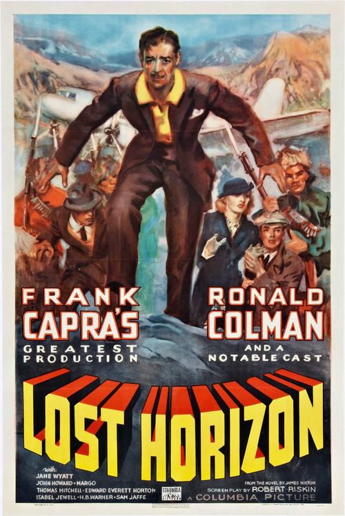 1937 Lost Horizon movie poster