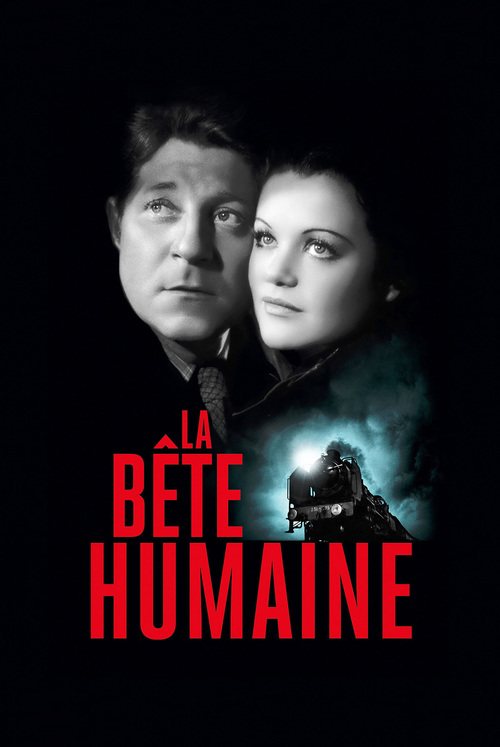 1938 La Bete Humaine movie poster