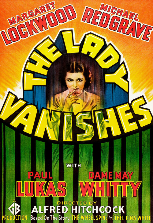 1938 The Lady Vanishes movie poster