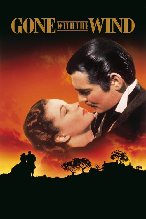 1939 Gone with the Wind movie poster