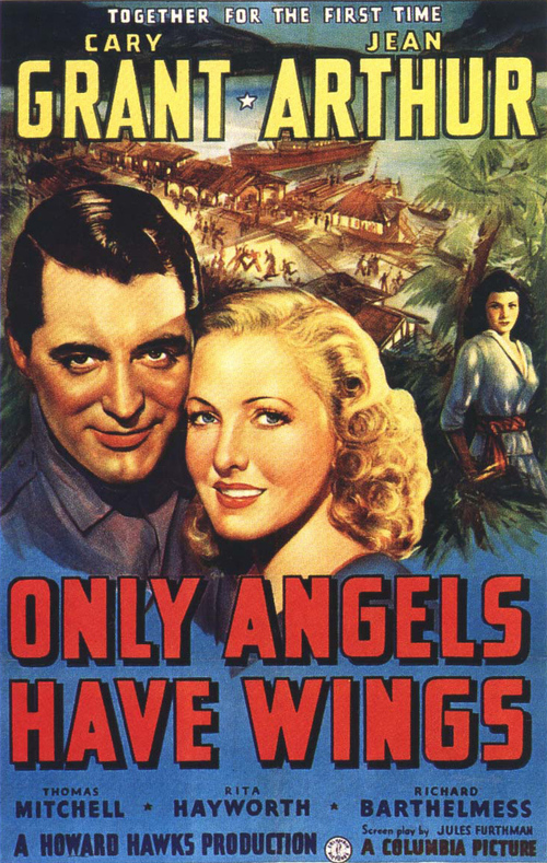 1939 Only Angels Have Wings movie poster