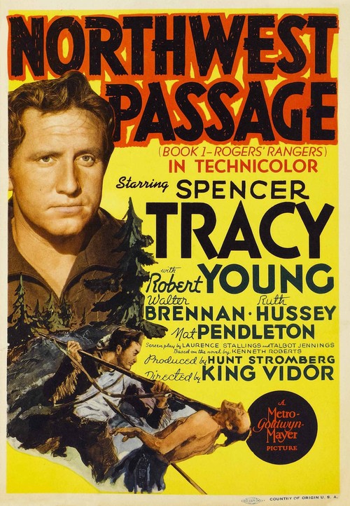 1940 Northwest Passage movie poster