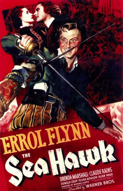 1940 The Sea Hawk movie poster