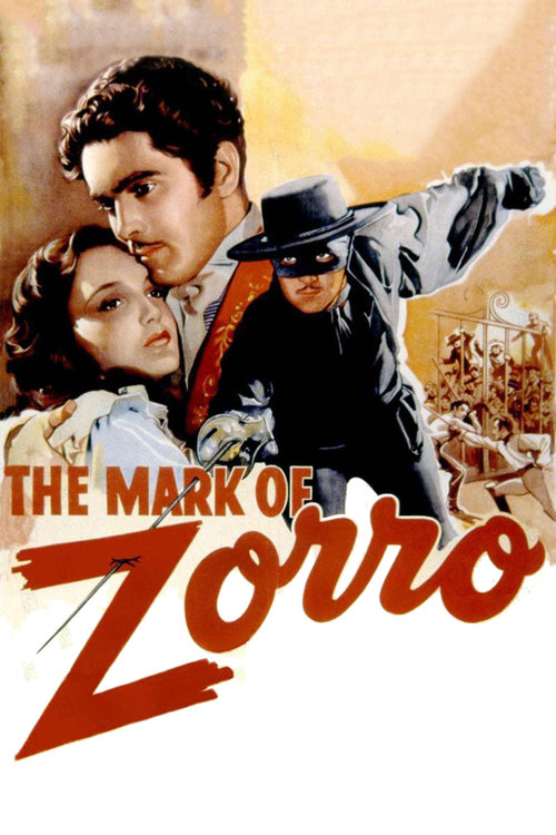 1940 The Mark of Zorro movie poster