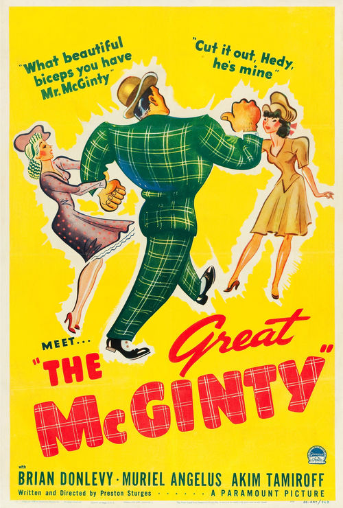 1940 The Great McGinty movie poster
