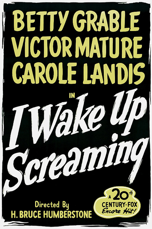 I Wake Up Screaming Poster