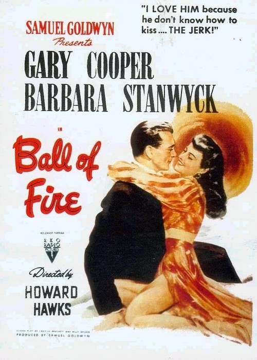 1941 Ball of Fire movie poster