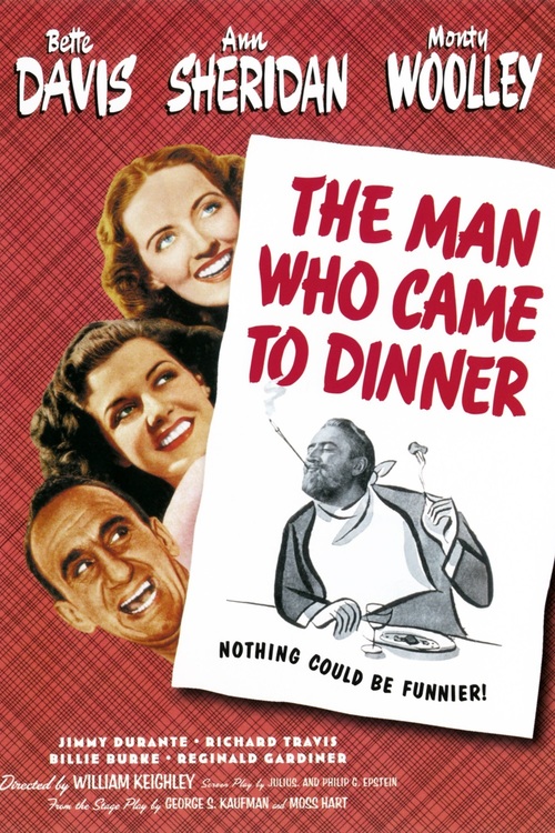 1942 The Man Who Came to Dinner movie poster